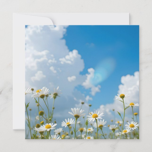 Solkyssade kronblad inbjudningar (Framsida)