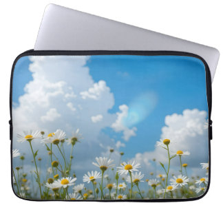 Solkyssade kronblad laptop fodral