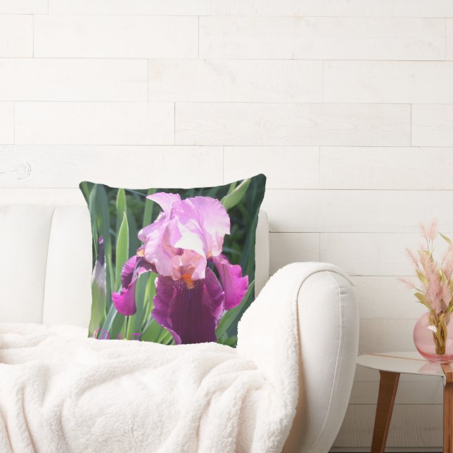 Solkysst Rosa Iris Kastkudde Kudde (Soffa)