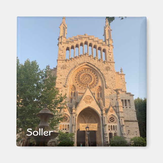 Soller - Mallorca Magnet (Framsidan)
