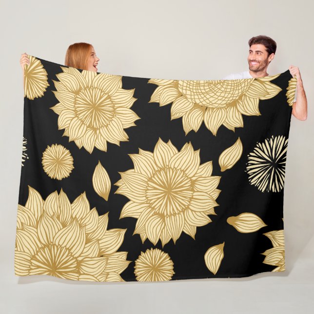 Sollight Stillness Anpassningsbar - bakgrund Fleecefilt (På plats)