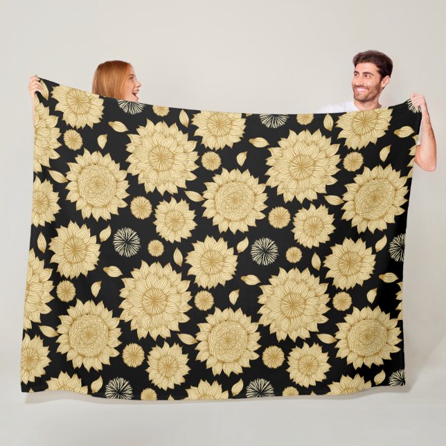 Sollight Stillness Anpassningsbar - bakgrund Fleecefilt (På plats)