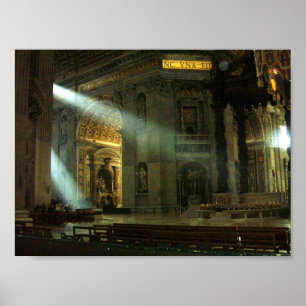 Solljus i Vaticanen Poster