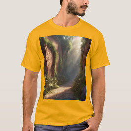 Solljus mellan t shirt