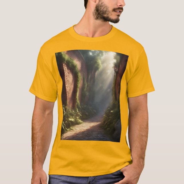 Solljus mellan t shirt (Framsida)