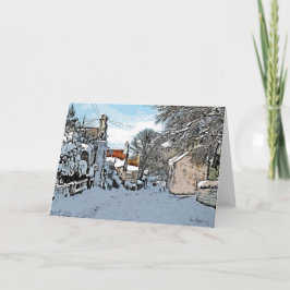 "Solljus på Paddocks", Harthill with Woodall. Kort