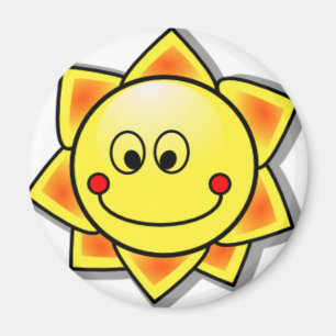 Sollyckligsol Magnet