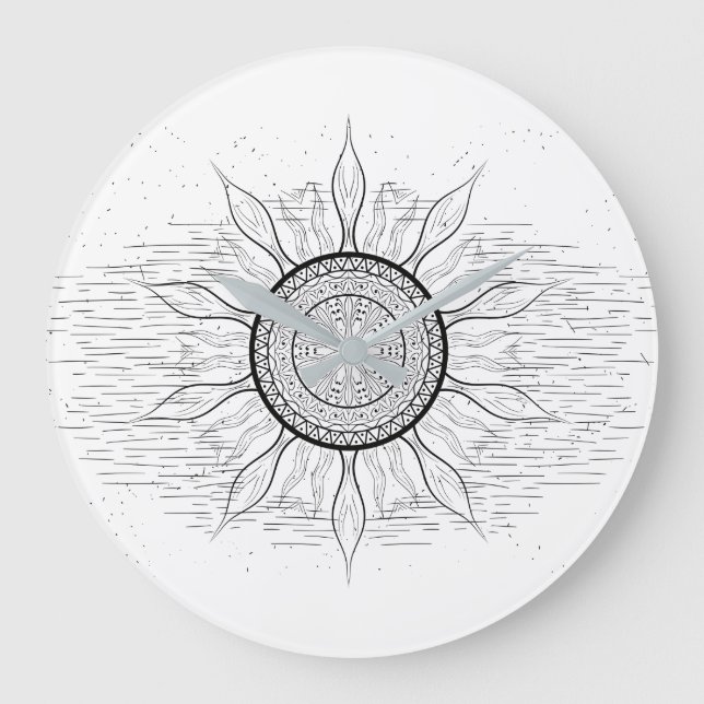 Solmandala 1 stor klocka (Framsida)