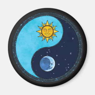 SolmåneYin Yang symbol Magnet