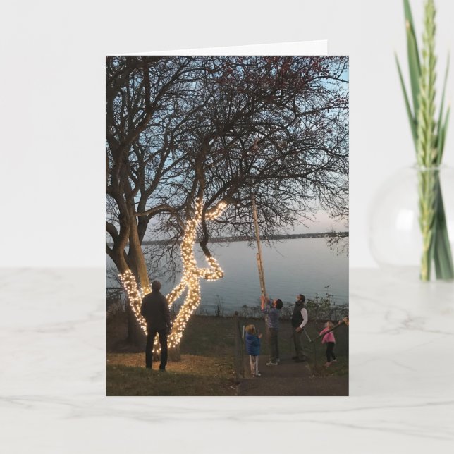 Solmatljus i grannfoto kort (Framsida)