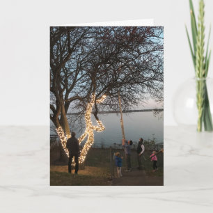 Solmatljus i grannfoto kort