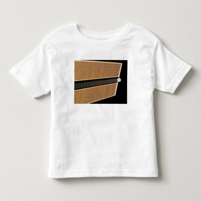 Solmatrispanelen i Starboard vinge T-shirt (Framsida)
