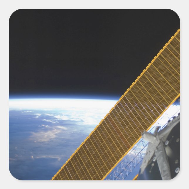 Solmatrispaneler Fyrkantigt Klistermärke (Framsida)