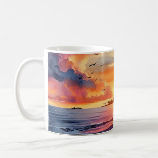 Solnedgång 11oz kaffemugg
