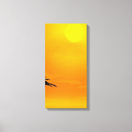 Solnedgång 2-4 canvastryck