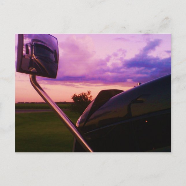 Solnedgång #2 vykort (Framsida)