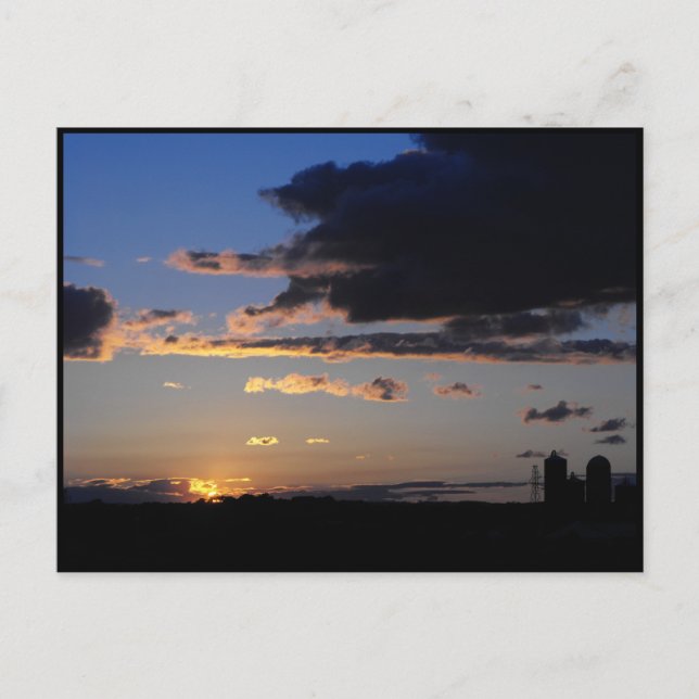 Solnedgång ~ 36 vykort (Framsida)