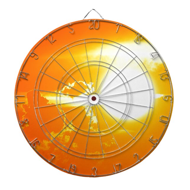 solnedgång 3 darttavla (Framsidan)