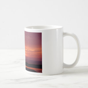 solnedgång 3 kaffemugg