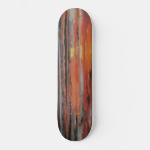 Solnedgång 3 mini skateboard bräda 18,5 cm