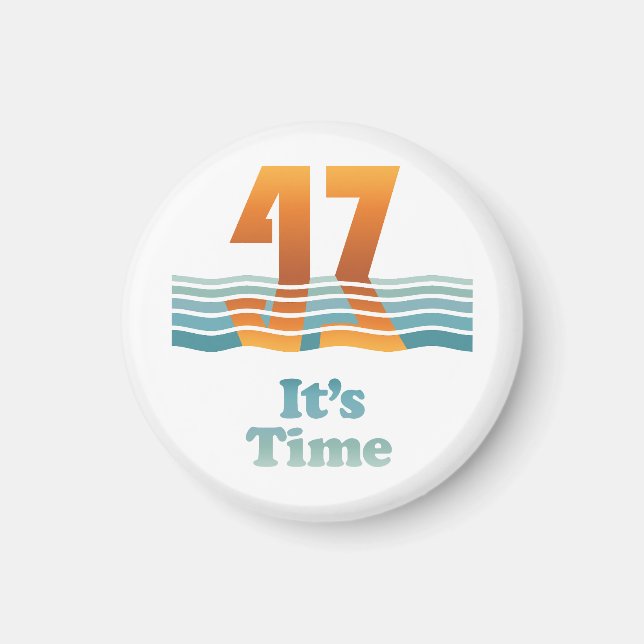 Solnedgång 47 Magnet (Framsidan)