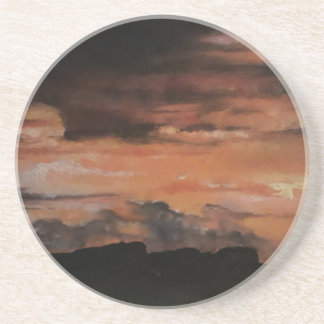 Solnedgång 4 underlägg sandsten