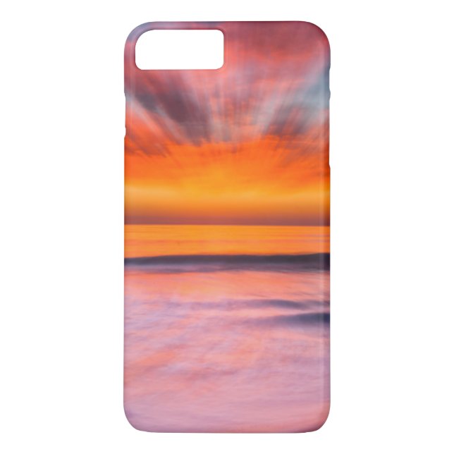 Solnedgång abstrakt från Tamarack Beach Case-Mate iPhone Skal (Baksida)