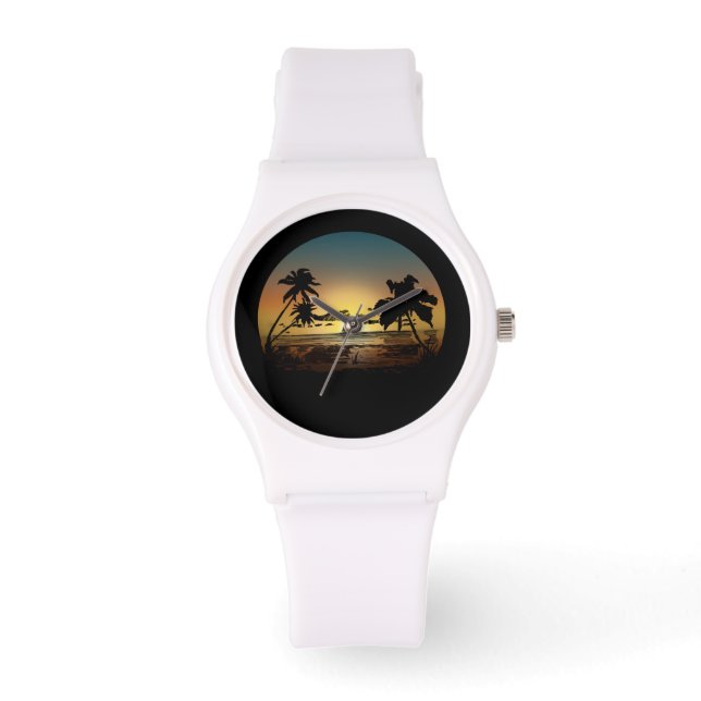 Solnedgång Armbandsur (Framsida)