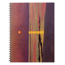 Solnedgång (av Félix Vallotton) Anteckningsbok
