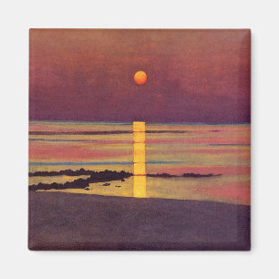 Solnedgång (av Félix Vallotton) Magnet