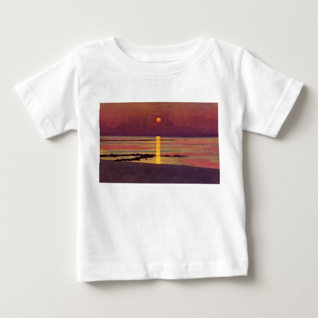 Solnedgång (av Félix Vallotton) T Shirt (Framsida)