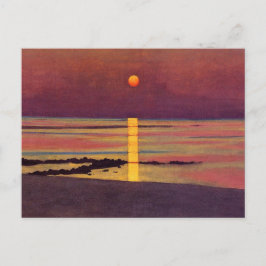 Solnedgång (av Félix Vallotton) Vykort