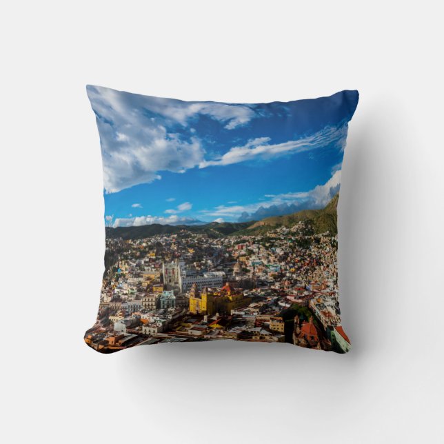 Solnedgång av Guanajuato Kudde (Framsida)