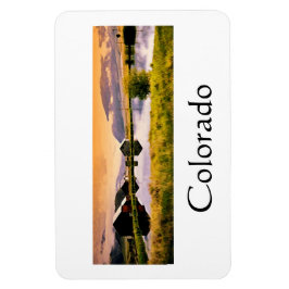 Solnedgång av kabinerna Colorado Magnet