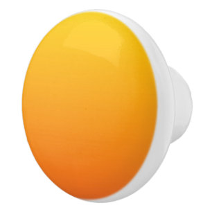 Solnedgång av keramisk knopp