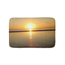 Solnedgång Badmatta