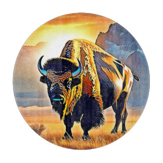 Solnedgång, Bison Art Design