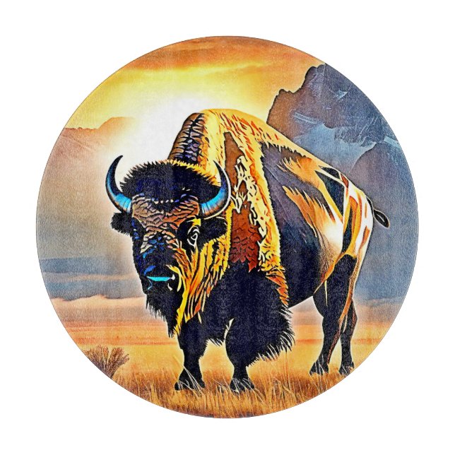Solnedgång, Bison Art Design (Framsidan)