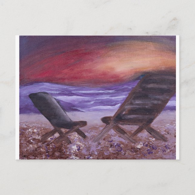 Solnedgång Bliss Vykort (Framsida)