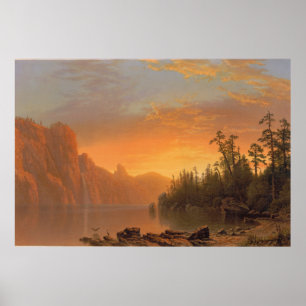 Solnedgång (California Scenery) Poster