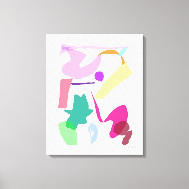 Solnedgång Canvastryck (Framsida)