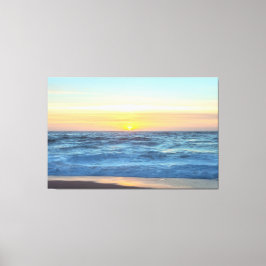 Solnedgång Canvastryck