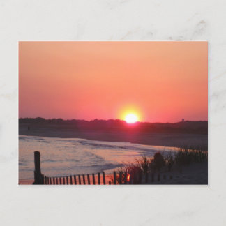 Solnedgång * Cape May, New jersey Vykort