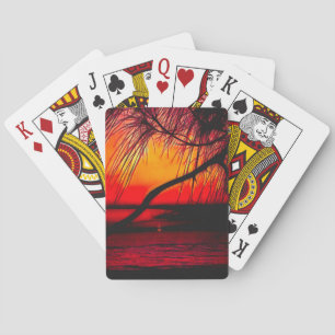 Solnedgång Casinokort