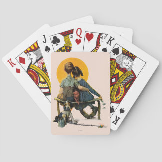 Solnedgång Casinokort