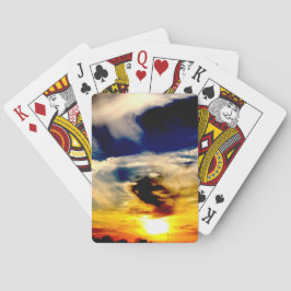 Solnedgång Casinokort