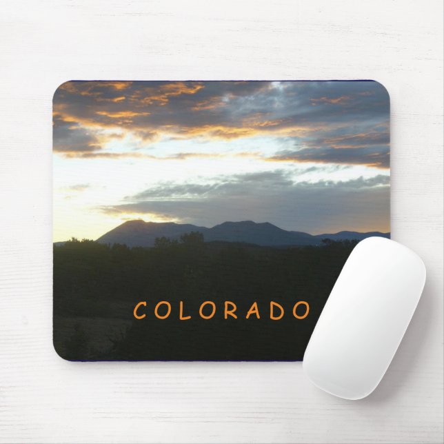Solnedgång Colorado Mouse Pad Musmatta (Med mus)