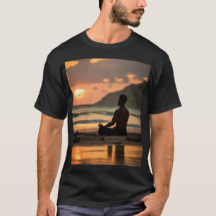 Solnedgång: en tråd av lugn t shirt