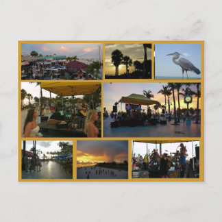 Solnedgång Firande-vykort - Fort Myers Beach Vykort