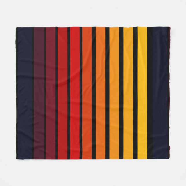 Solnedgång Fleecefilt (Framsidan (Horisontell))